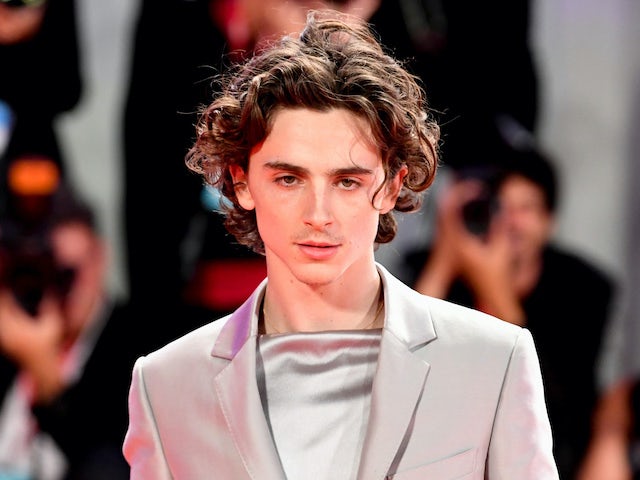 Timothee Chalamet pictured in September 2019