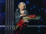 The legendary Betty White pictured in January 2015