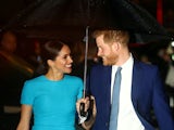 Prince Harry and Meghan Markle pictured on March 5, 2020