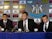 Kieron Dyer and Lee Bowyer sit with Graeme Souness in a 2005 press conference after both being sent off for fighting