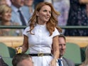 Geri Horner pictured at Wimbledon in July 2019