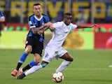 Empoli attacker Hamed Traore in action against Inter Milan in May 2019