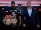 Anthony Joshua and Kubrat Pulev pulled apart by security at weigh-in