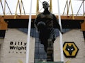 A statue of England and Wolverhampton Wanderers legend Billy Wright outside Molineux