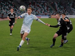 Belarusian top flight - FC Dinamo Minsk's Vladislav Klimovich in action, despite most sport being cancelled around the world as the spread of coronavirus disease (COVID-19) continues