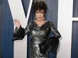 Joan Collins pictured on February 10, 2020