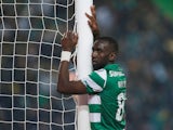 Sporting CP's Yannick Bolasie looks dejected in January 2020