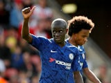 N'Golo Kante in Premier League action for Chelsea in September 2019