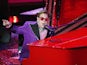 Elton John performing at the Oscars on February 10, 2020