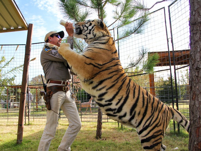 Tiger King's Joe Exotic teases 'cat out of the bag' announcement