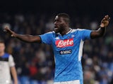 Kalidou Koulibaly in Serie A action for Napoli in October 2019