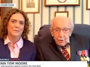 99-year-old Captain Tom Moore raises more than £1 million for NHS