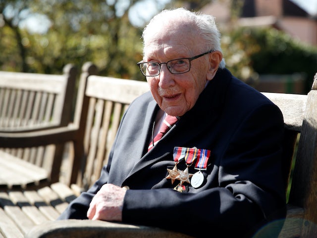 Captain Tom Moore made honorary member of England cricket team on 100 not out