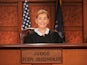 Judge Judy appearing in the TV show Judge Judy