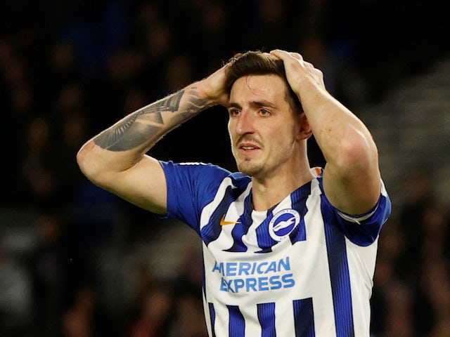 Brighton & Hove Albion's Lewis Dunk pictured in January 2020