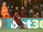 Bournemouth's Philip Billing celebrates scoring on February 1