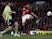 Manchester United's Robin van Persie scores against Aston Villa in 2013