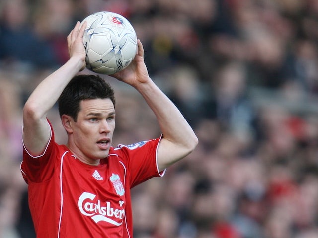 Steve Finnan pictured for Liverpool in 2006