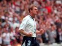 Stuart Pearce pictured for England in Euro 96