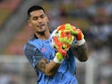 On-loan Real Madrid goalkeeper Alphonse Areola pictured in January 2020