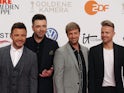 Westlife pictured in March 2019
