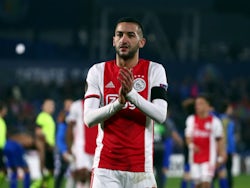 Hakim Ziyech trains with Chelsea for the first time