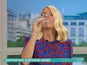 Holly Willoughby knocks back wine on This Morning on April 30, 2020