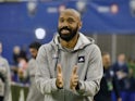 Thierry Henry pictured in charge of Montreal Impact in March 2020