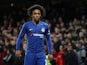 Chelsea winger Willian pictured in March 2020