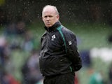 Declan Kidney pictured as Ireland coach in 2013