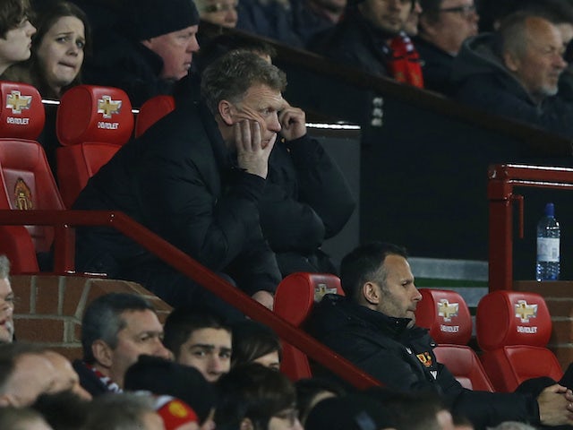 DavidMoyes pictured as Man Utd boss in March 2014