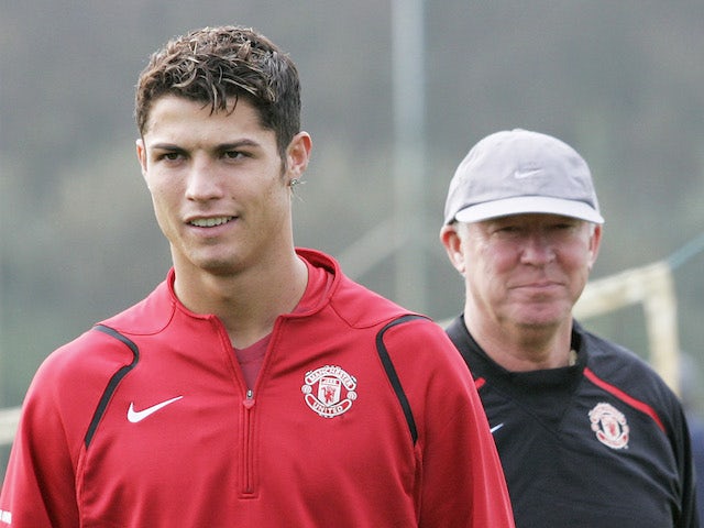 Former Manchester United boss Sir Alex Ferguson and Cristiano Ronaldo pictured in October 2006