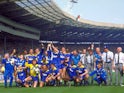 Wimbledon celebrate winning the 1988 FA Cup final
