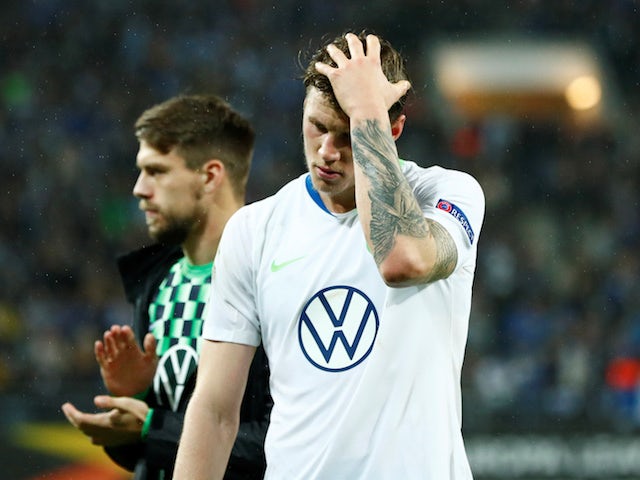 Wolfsburg striker Wout Weghorst pictured in October 2019