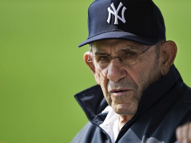 Yogi Berra pictured in 2011