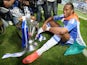 Didier Drogba with the Champions League trophy in 2012.