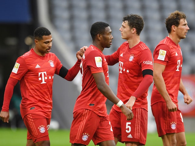 Result: Five-star Bayern Munich hammer Frankfurt to restore four-point lead