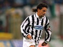 Roberto Baggio pictured for Juventus in 1994-95