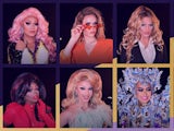 Six of the queens from RuPaul's Drag Race All Stars season five