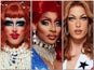 The final three queens on RuPaul's Drag Race season 12