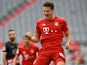 Benjamin Pavard celebrates scoring for Bayern Munich on May 30, 2020