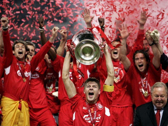 On this day: Liverpool pull off 'Miracle of Istanbul' to win Champions League