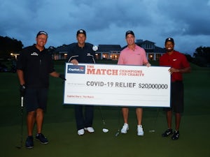 Tiger Woods, Peyton Manning beat Mickelson, Brady as £16.4m raised for charity