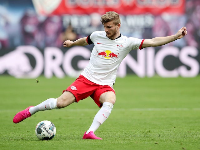 RB Leipzig striker Timo Werner pictured on May 27, 2020