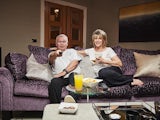 Eamonn Holmes and Ruth Langsford on Celebrity Gogglebox