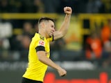 Raphael Guerreiro pictured for Borussia Dortmund in January 2020
