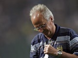 Sven-Goran Eriksson pictured as Man City boss in May 2008