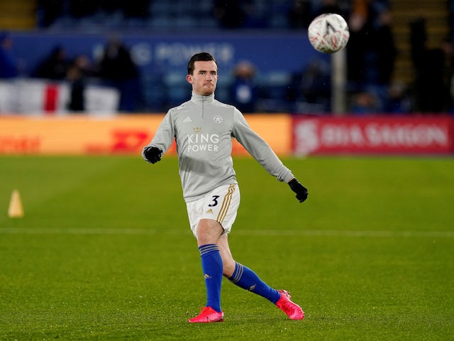 Leicester defender Ben Chilwell pictured in March 2020