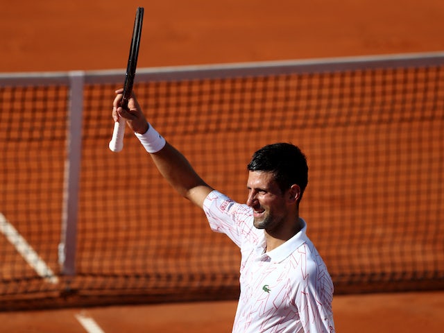 Novak Djokovic equal Masters record with win over Milos Raonic