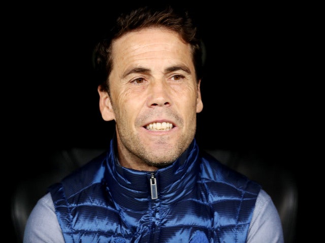 Real Betis manager Rubi pictured in November 2019